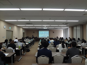 へき地・離島救急医療学会学術集会の様子